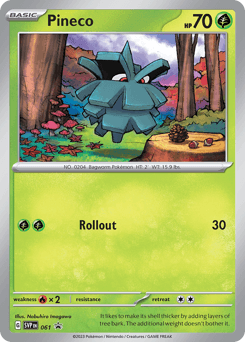 Pineco #61 — Pokemon Promo