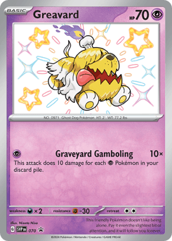 Greavard #70 — Pokemon Promo