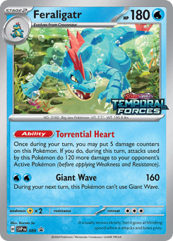 Feraligatr #89 — Pokemon Promo
