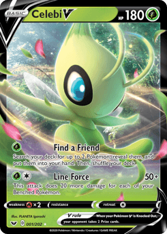 Celebi V #1 — Pokemon Sword & Shield