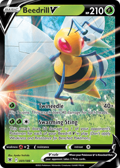 Beedrill V #1 — Pokemon Astral Radiance