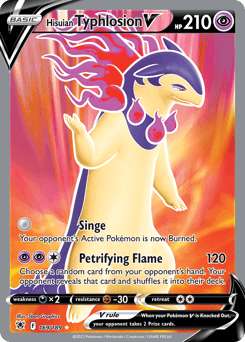 Hisuian Typhlosion V #169 — Pokemon Astral Radiance