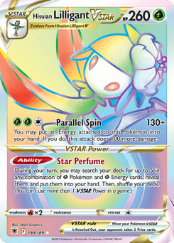 Hisuian Lilligant VSTAR #190 — Pokemon Astral Radiance