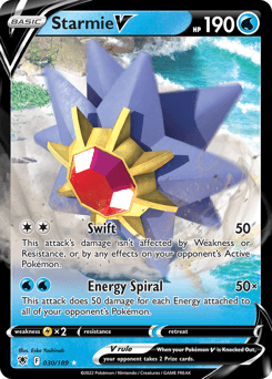 Starmie V #30 — Pokemon Astral Radiance