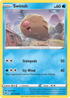 Swinub #31 — Pokemon Astral Radiance
