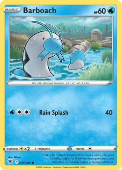 Barboach #35 — Pokemon Astral Radiance