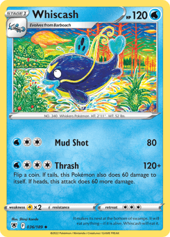 Whiscash #36 — Pokemon Astral Radiance