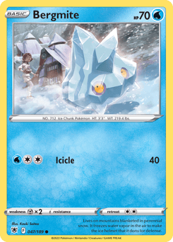 Bergmite #47 — Pokemon Astral Radiance