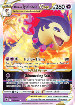 Hisuian Typhlosion VSTAR #54 — Pokemon Astral Radiance