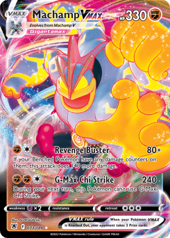 Machamp VMAX #73 — Pokemon Astral Radiance