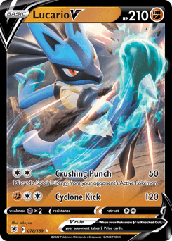 Lucario V #78 — Pokemon Astral Radiance