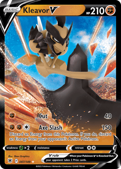 Kleavor V #87 — Pokemon Astral Radiance