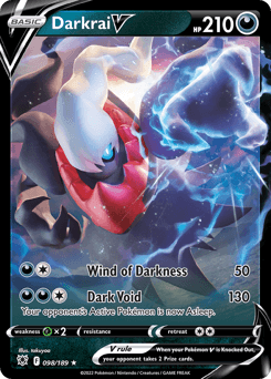 Darkrai V #98 — Pokemon Astral Radiance