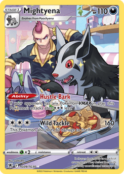 Mightyena #TG09 — Pokemon Astral Radiance