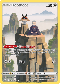 Hoothoot #TG12 — Pokemon Astral Radiance