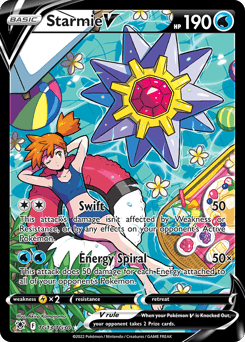 Starmie V #TG13 — Pokemon Astral Radiance