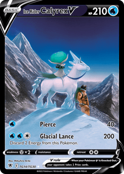 Ice Rider Calyrex V #TG14 — Pokemon Astral Radiance