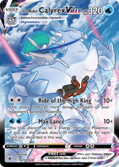 Ice Rider Calyrex VMAX #TG15 — Pokemon Astral Radiance