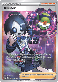 Allister #TG24 — Pokemon Astral Radiance