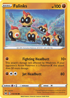Falinks #110 — Pokemon Lost Origin