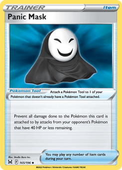 Panic Mask #165 — Pokemon Lost Origin