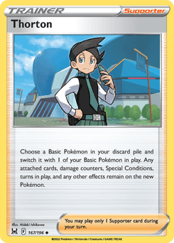 Thorton #167 — Pokemon Lost Origin