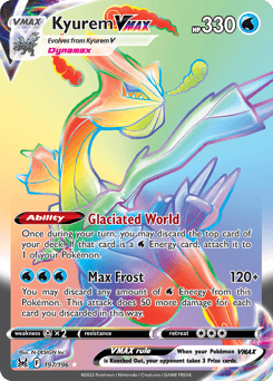 Kyurem VMAX #197 — Pokemon Lost Origin