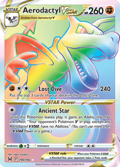 Aerodactyl VSTAR #199 — Pokemon Lost Origin
