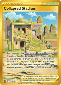 Collapsed Stadium #215 — Pokemon Lost Origin