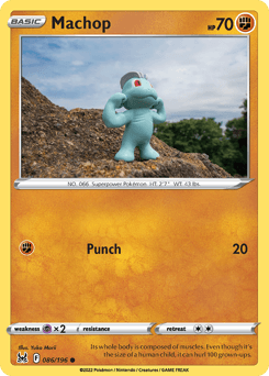 Machop #86 — Pokemon Lost Origin