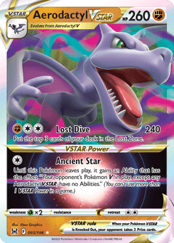 Aerodactyl VSTAR #93 — Pokemon Lost Origin