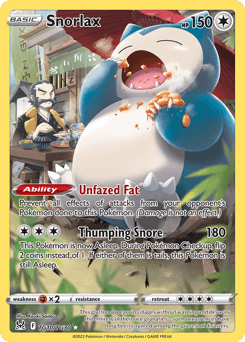 Snorlax #TG10 — Pokemon Lost Origin