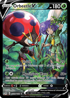 Orbeetle V #TG12 — Pokemon Lost Origin