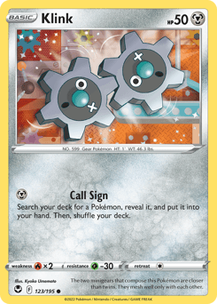 Klink #123 — Pokemon Silver Tempest