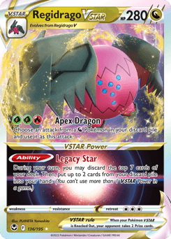Regidrago VSTAR #136 — Pokemon Silver Tempest