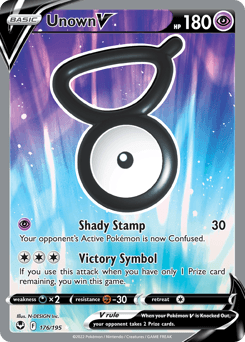 Unown V #176 — Pokemon Silver Tempest