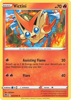 Victini #23 — Pokemon Silver Tempest