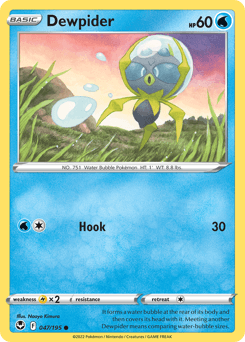 Dewpider #47 — Pokemon Silver Tempest