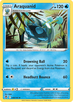 Araquanid #48 — Pokemon Silver Tempest