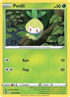 Petilil #9 — Pokemon Silver Tempest