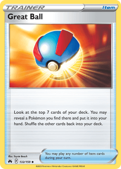 Great Ball #132 — Pokemon Crown Zenith