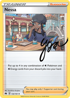 Nessa #136 — Pokemon Crown Zenith