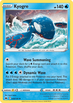 Kyogre [Prize Pack] #36