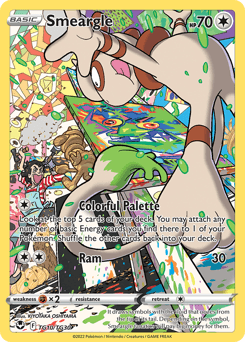 Smeargle #TG10 — Pokemon Silver Tempest