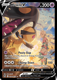 Mawile V #TG17 — Pokemon Silver Tempest