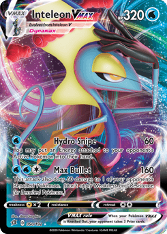 Inteleon VMAX #50 — Pokemon Rebel Clash