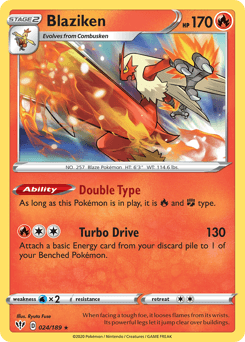 Blaziken #24 — Pokemon Darkness Ablaze