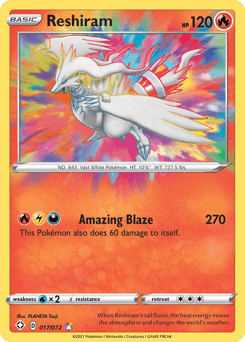 Reshiram #17 — Pokemon Shining Fates