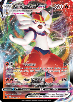 Cinderace VMAX #19 — Pokemon Shining Fates