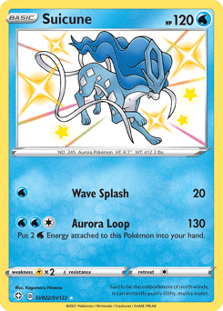 Suicune #SV022 — Pokemon Shining Fates